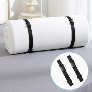 Mattress Straps Quilt Storage Ropes Adjustable Elastic Packing Straps With Side Release Buckle For Mattress And Carpet - Product Image 1