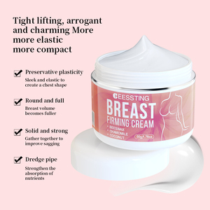 Crema reafirmante de aumento de senos regordete suavizante brillante de alta calidad orgánica vegana - Product Image 3