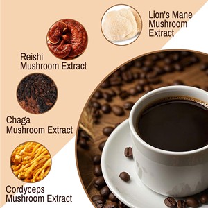 OEM Instant Protein <strong>Collagen</strong> Mushroom Coffee Protein <strong>Powder</strong> Sugar-Free Keto Instant Protein Coffee Blend Organic - Product Image 4