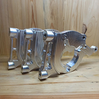 Soporte de Horquilla para Motocicleta de Aluminio Anodizado de Alta Precisión, Mecanizado CNC, Piezas de Motocicleta Personalizadas, Servicio de Mecanizado CNC