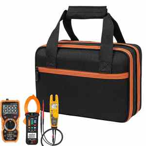 Double Layers Circuit Tester Storage Organizer Home Tester <b>Kit</b> <b>Bag</b> - Product Image 3
