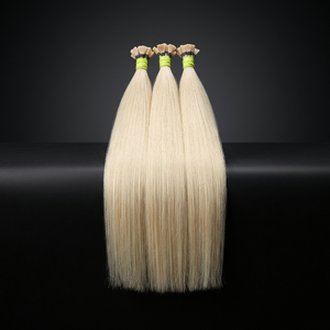 ผมต่อแบบ Pre-Bonded Flat Tip Remy Hair ของแท้จากอินเดีย เนื้อนุ่ม แบบเย็บสองชั้นด้วยเครื่องจักร ทนความร้อนได้ - Product Image 2