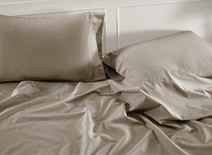 Eco Friendly 300 <strong>Thread</strong> <strong>Count</strong> Hotel Queen <strong>Sheet</strong> Set 100% Cotton Washable Breathable Silky Soft Sateen Bed <strong>Sheets</strong> - Product Image 4