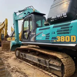 Used Excavator KOBELCO Sk380 Kobelco SK380D 38tons Used Excavator Kobelco SK-low Working Hours