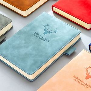 Agenda de Cuero PU Personalizada del Fabricante, Diario Engrosado A5 de Alta Calidad, Planificador y Cuaderno de Oficina con Logotipo - Product Image 4