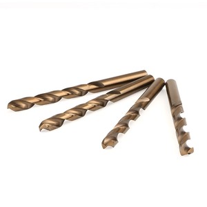 Foret hélicoïdal en acier inoxydable au cobalt 1-2-3-4-5-6-7-8-9-10mm, finition dorée, ouvre-trou en alliage d'aluminium, fabriqué en Chine - Product Image 3