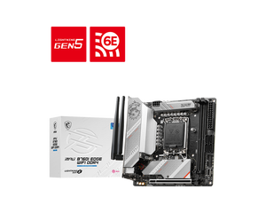 Mini Itx <strong>Motherboard</strong> for <strong>Intel</strong> Core 12/13 Generation Processors LGA1700 Slot B760i MPG EDGE WIFI DDR4 - Product Image 2