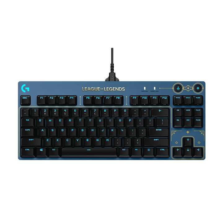 Logitech GPROX 87 Keys Hicks Co-branding LOL RGB Tea Axis G PRO X 