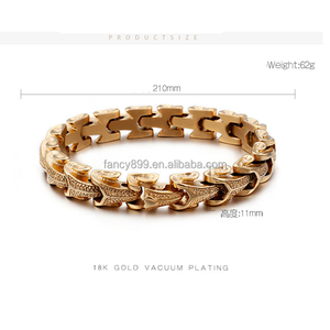 ETRO style tribal tattoo-Conjunto de <span class=keywords><strong>pulsera</strong></span> y cadena de acero inoxidable para hombre, brazalete de plata - Product Image 2