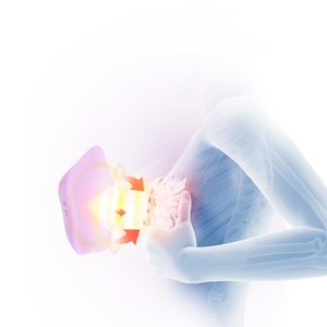 Machine vibrante pour l'agrandissement des seins, masseur chauffant en silicone souple pour l'allaitement - Product Image 1