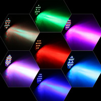 Projecteurs LED RGB DMX512 de haute qualité à 36 LED pour DJ, soirées disco, mariages et scènes