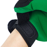 Gants de mécanicien HAIYI de haute qualité à doigts entiers, avec sangle de poignet réglable, en tissu extensible et paume en microfibre, pour le cyclisme et l'usage industriel