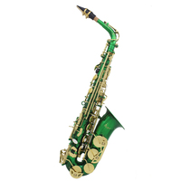 Hot Sale SLADE Eb Brass Accesorios Para Blue Red Black Decorative Coloured Alto Saxophone with case