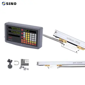 Three axis SINO SDS2-3MS DRO digital readout display and linear glass grating ruler with simple operation