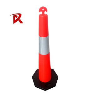 1100mm <span class=keywords><strong>Cone</strong></span> rào cản giao thông Lane diviner riêng biệt an toàn đường delineator bài/cảnh báo bollard điều khiển giao thông - Product Image 1