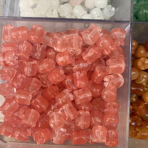 Assortiment de fleurs de muguet Perles au chalumeau faites à la main Perles de sculpture en jade pour bijoux à bricoler soi-même Bracelet Collier Boucle d'oreille Artisanat - Product Image 6