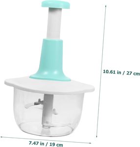 New Arrival Stainless Steel Manual <b>Vegetable</b> Slicer <b>Cutter</b> and Push Hand Onion Chopper - Product Image 1