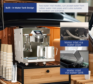 Naixer 2000W doppia caldaia macchina da caffè Espresso 110V pompa rotativa 9Bar un gruppo macchina per caffè Espresso semi automatica per caffè - Product Image 3