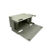 Boîtier de distribution de fibres optiques ODF 72 cœurs, unité de subbox, cadre de distribution de fibres optiques 19 pouces monté en rack, boîtier terminal ODF, panneau de brassage ODF