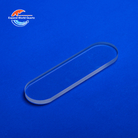 Ventana Circular de Cuarzo Transparente UV de Sílice Fundida con Pureza del 99.99% Personalizada, Placa Resistente a Altas Temperaturas para Soldadura y Corte