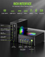 GMKtec K11 Gaming Desktop AMD R9 8945HS Gaming Mini PC 8-Core 16 hilos 32GB DDR5 Computadora DE TRABAJO PC Mini Computadora PC NUC Box