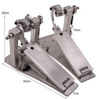 Kits de batterie et ensembles de jazz pour enfants AOOLOO avec pédales doubles en alliage d'aluminium - Accessoires d'instruments personnalisables ODM OEM