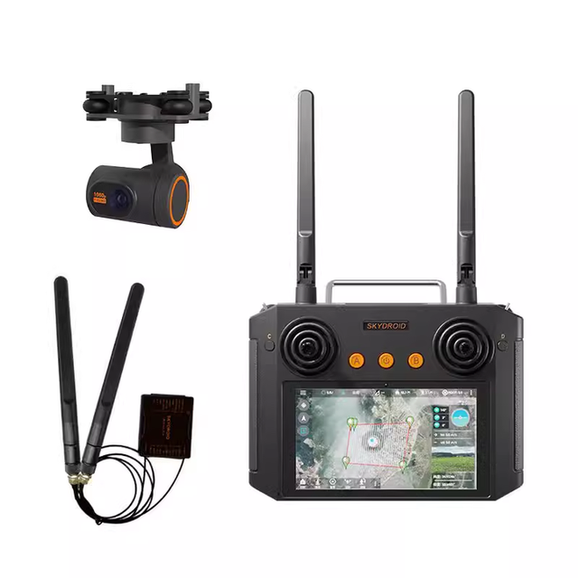 Skydroid H12 PRO Remote Controller 1080P Digital Image S1 4G System Avoidance Gimbal Radio Transmitter Remote Controller