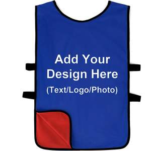 TopTie Custom Reversible Soccer Pinnies Camiseta de práctica de fútbol Chaleco para adultos y jóvenes Ropa de fútbol personalizable - Product Image 3