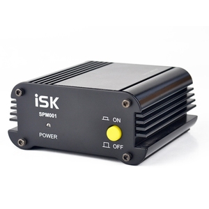 ISK SPM001 Phantom Power Supply 48V for <b>Condenser</b> <b>Microphones</b> - Product Image 1