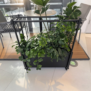Xiangsheng giardino in acciaio inox fioriera scatola di fiori in metallo per il mercato all'aperto vaso di fiori - Product Image 3