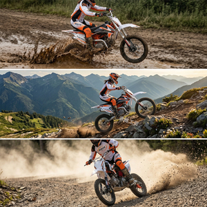 Nueva Motocicleta HOUBANG Naranja de 125CC, 4 Tiempos, a Gasolina, de Alto Rendimiento, para Carretera y Aventura al Aire Libre, con Capacidad de Carga de 100 kg - Product Image 4