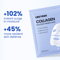 Collagène hydratation profonde masque de soin du visage acide hyaluronique hydratant rajeunissant feuille de nuit vitamine E nourrit votre peau