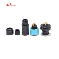 Connecteur Étanche IP68 pour Panneau Frontal Électrique d'Aviation M12 à 4 Broches, 2, 3, 4, 5, 6, 7, 8 Broches
