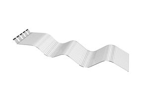 Pantalla de cristal de <span class=keywords><strong>película</strong></span> LED para interior superdelgada, pantalla LED adhesiva transparente Flexible de alto brillo para publicidad en tiendas minoristas - Product Image 2