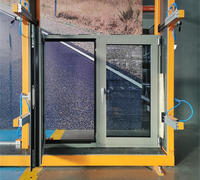 Ventanas de Aluminio con Rotura de Puente Térmico MINGLEI, Ventana Abatible de Aluminio con Certificación NFRC