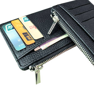 Оптовая цена: Женский тонкий кошелек-картхолдер из искусственной кожи с RFID-защитой, мини-портмоне для кредитных карт, деловой аксессуар - Product Image 6