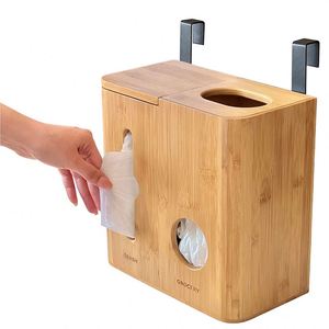 ถุงขยะไม้ไผ่สำหรับจัดระเบียบถุงขยะ - Product Image 1
