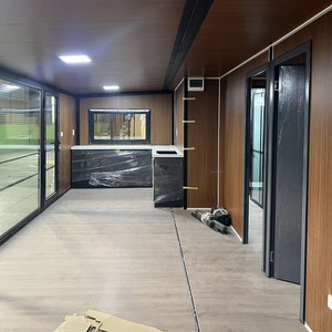 Grande Maison Conteneur Préfabriquée Extensible 20/40 pieds, 2, 3 ou 4 Chambres, Maison Pliante Extérieure Préfabriquée pour la Construction Immobilière - Product Image 2