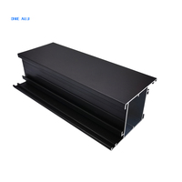 Profilé d'extrusion en aluminium 6063 Série 6000 Fenêtres Portes Découpe/Soudage/Pliage sur mesure Haute résistance à la corrosion Précision CNC