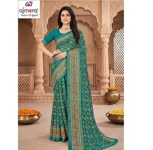 Sarees de Diseño para Mujer, Elegantes y con Estilo, con Comodidad Premium, Protección Solar, Secado Rápido, para Oficina, Casual, Fiestas y Eventos - Product Image 1