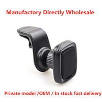 Support de téléphone de voiture réglable et flexible en cuir PU, pliable, pour tableau de bord et grille d'aération, ajustement universel