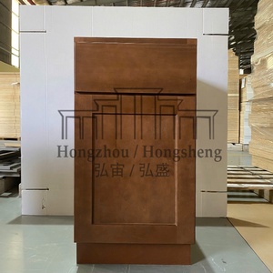 Framed Cherry Shaker <b>Kitchen</b> Base Cabinet | Bulk <b>Kitchen</b> Cabinets For Construction Projects | Wooden Cabinet Custom Available - Product Image 5