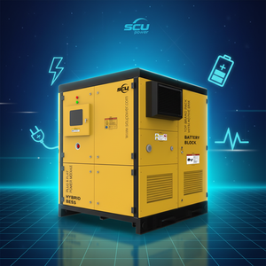 แบตเตอรี่ลิเธียมไอออน SCU GRES-75-50 สำหรับระบบกักเก็บพลังงานทดแทนแบบไฮบริด 75 กิโลวัตต์ชั่วโมง 50 กิโลวัตต์ พร้อมระบบระบายความร้อนด้วยอากาศ - Product Image 1