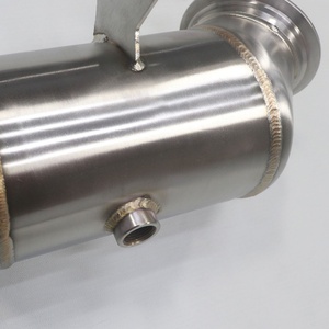 High Quality Downpipe for Mercedes-Benz C300 M274 BENZ C CLASS M274 E63 Amg W212 W205 Header SS304 Exhaust Header with Drum - Product Image 3