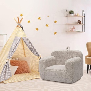 Muebles de sala de estar Teddy Velvet <span class=keywords><strong>Plaid</strong></span> Individual Cómodo Embalaje Máquina de volumen Sofá de espuma comprimida al vacío en una caja - Product Image 4