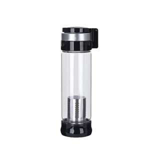 Vaso de Agua Enriquecida con Hidrógeno de Turmalina, Portátil, con Filtro, Tapa Doble, para Viajes, Color Sólido, Juego de Una Pieza - Product Image 1