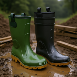 Bottes de sécurité en PVC vert Ttake Tronchetto taille 41 Para Sole - Product Image 3