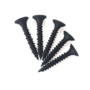 Métal phosphaté noir parafuso cloison sèche autotaraudeuse vis à cloison sèche fournisseurs pour tête <span class=keywords><strong>de</strong></span> double couche <span class=keywords><strong>de</strong></span> panneau <span class=keywords><strong>de</strong></span> gypse - Product Image 1