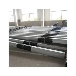 Steel supplier pole 3m-12m customized galvanized Steel Electric Power Pole