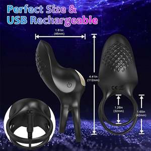 เม็ดยาขยายขนาดอวัยวะเพศชายน้ำหนักเบามากพร้อมคลิตอริสสำหรับขยายรูปผลิตภัณฑ์ให้ใหญ่ขึ้น - Product Image 2